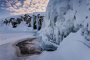 Kirkjufellsfoss. Península de Snæfellsnes